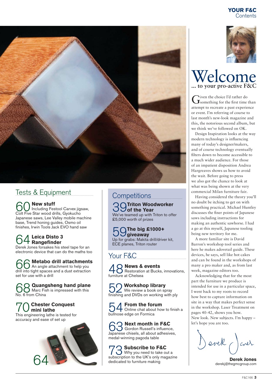 Furniture & Cabinetmaking Preview Pages