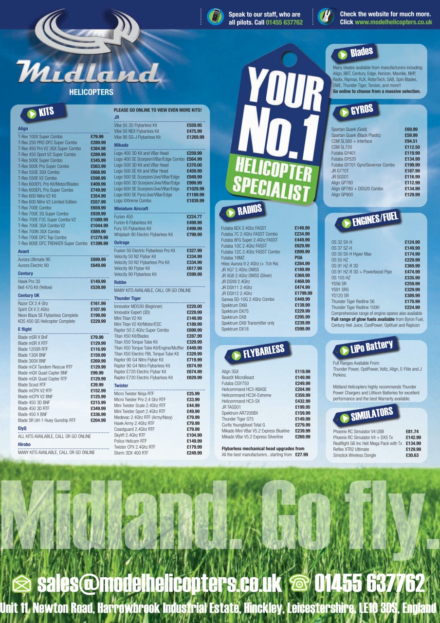 Radio Control Rotor World Preview Pages