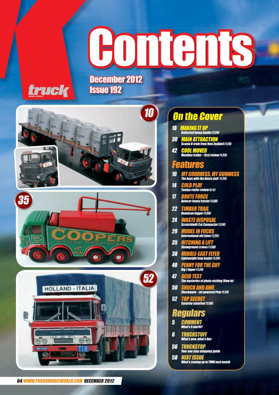 Model Car Truck Motorcycles World Preview Pages