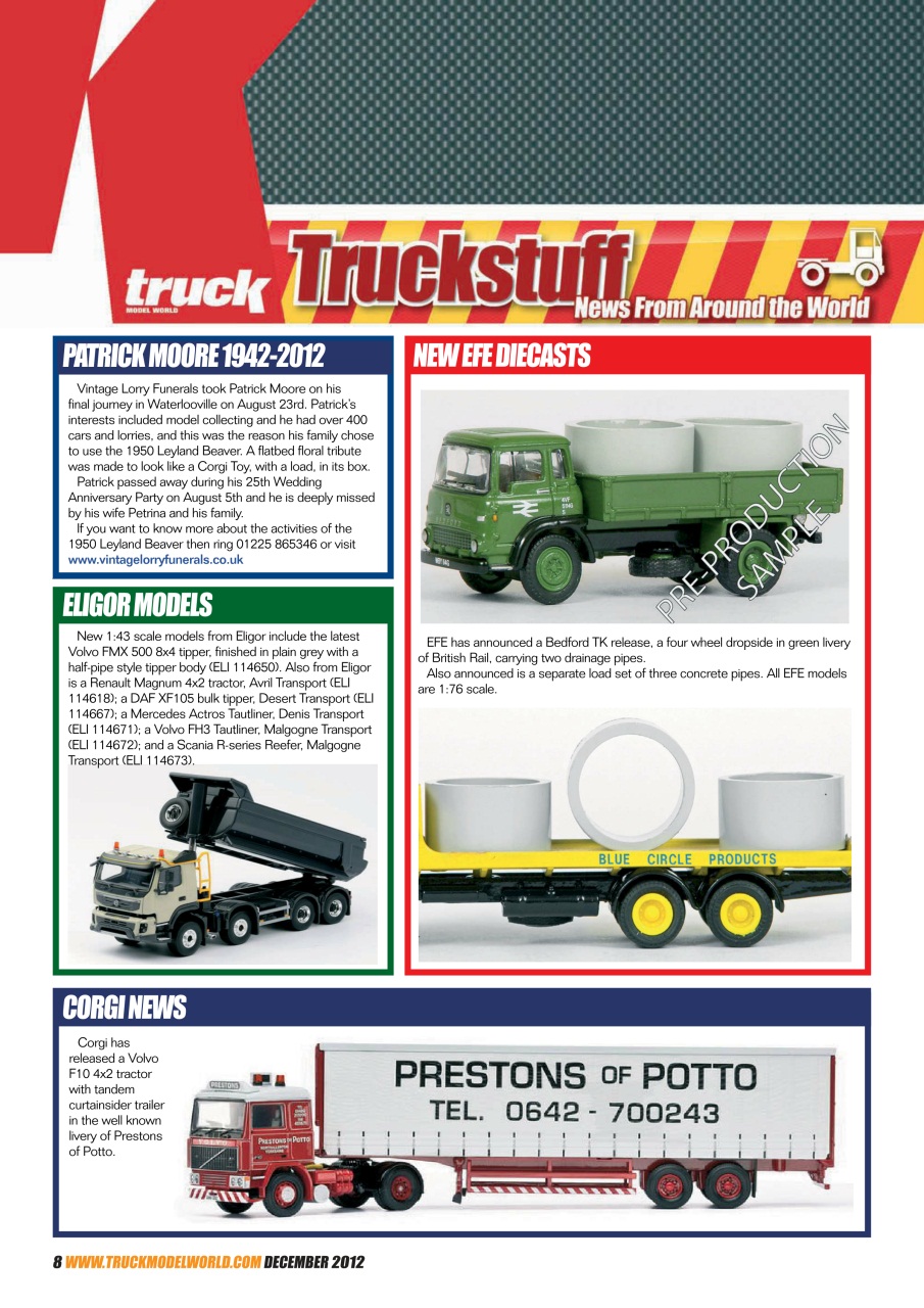 Model Car Truck Motorcycles World Preview Pages
