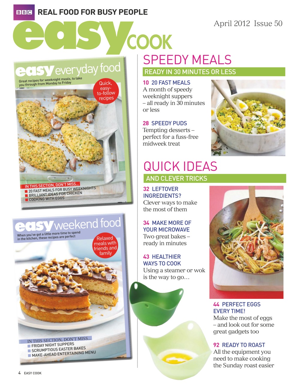Easy Cook Magazine Preview Pages