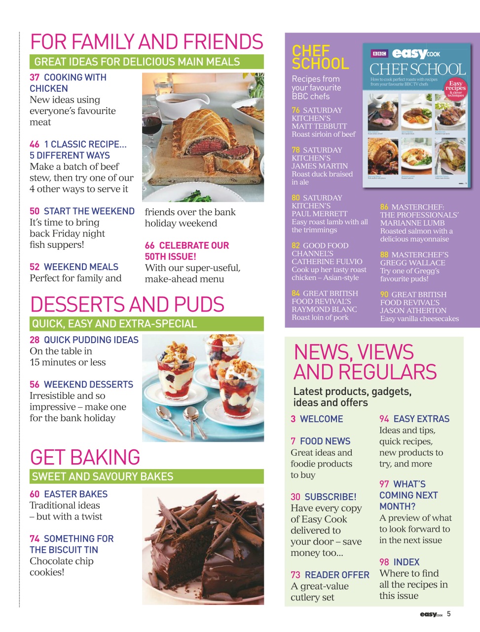 Easy Cook Magazine Preview Pages