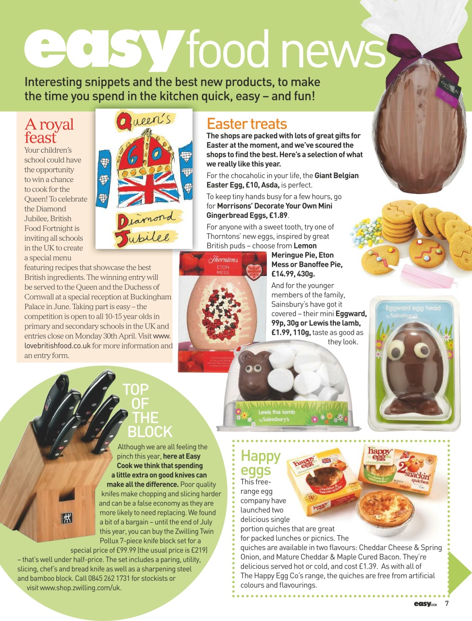 Easy Cook Magazine Preview Pages