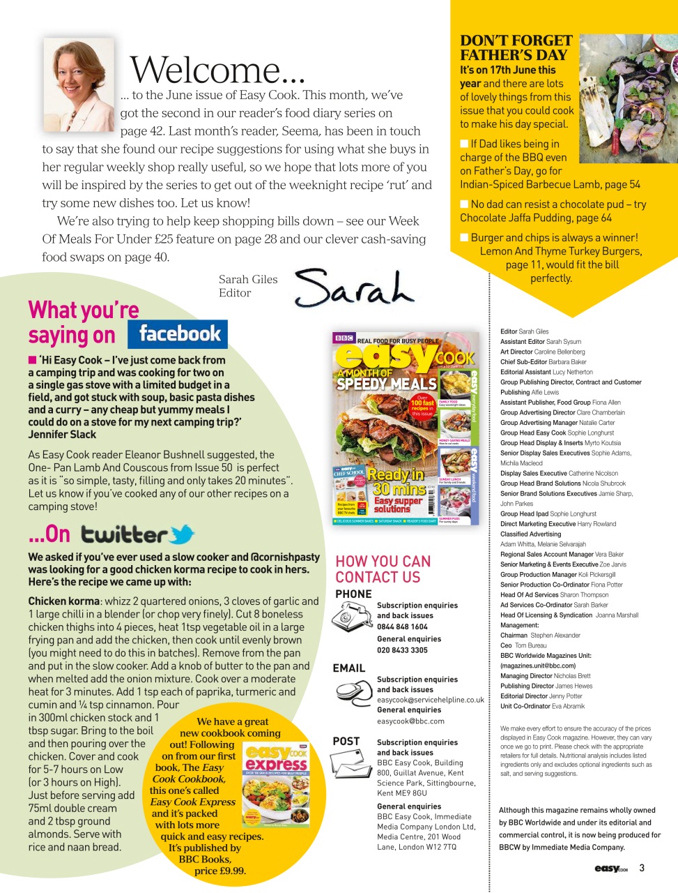 Easy Cook Magazine Preview Pages