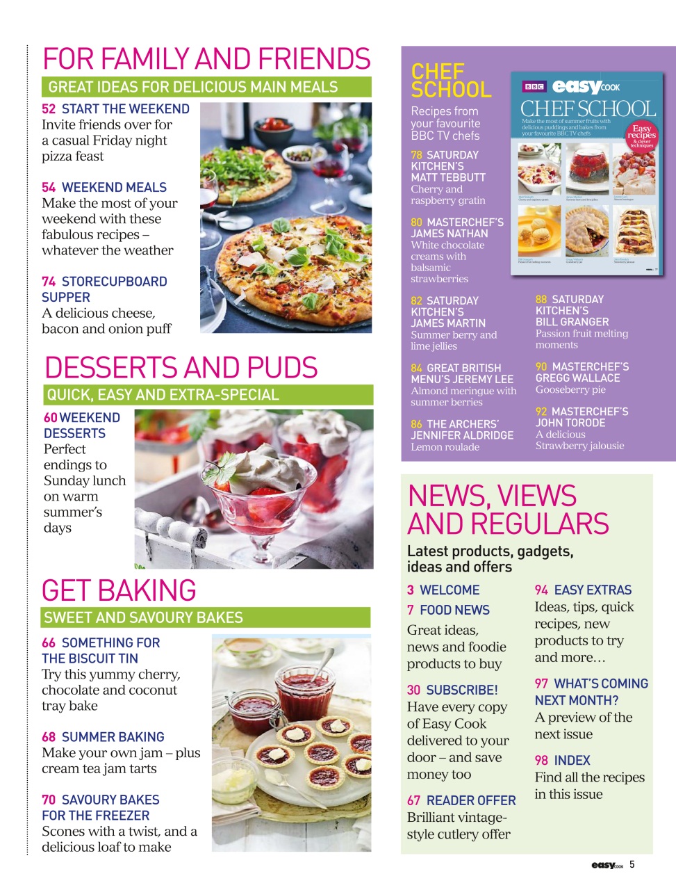 Easy Cook Magazine Preview Pages