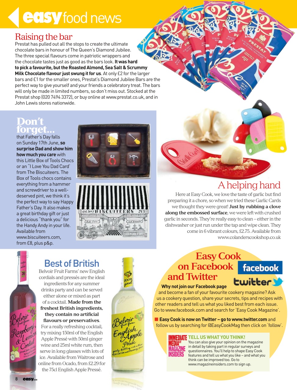 Easy Cook Magazine Preview Pages