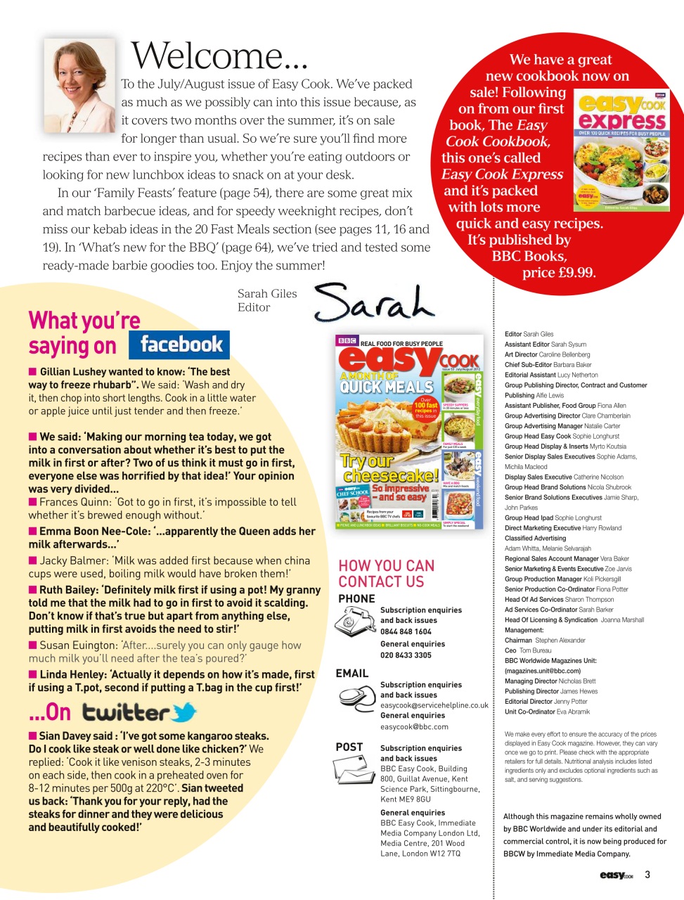 Easy Cook Magazine Preview Pages