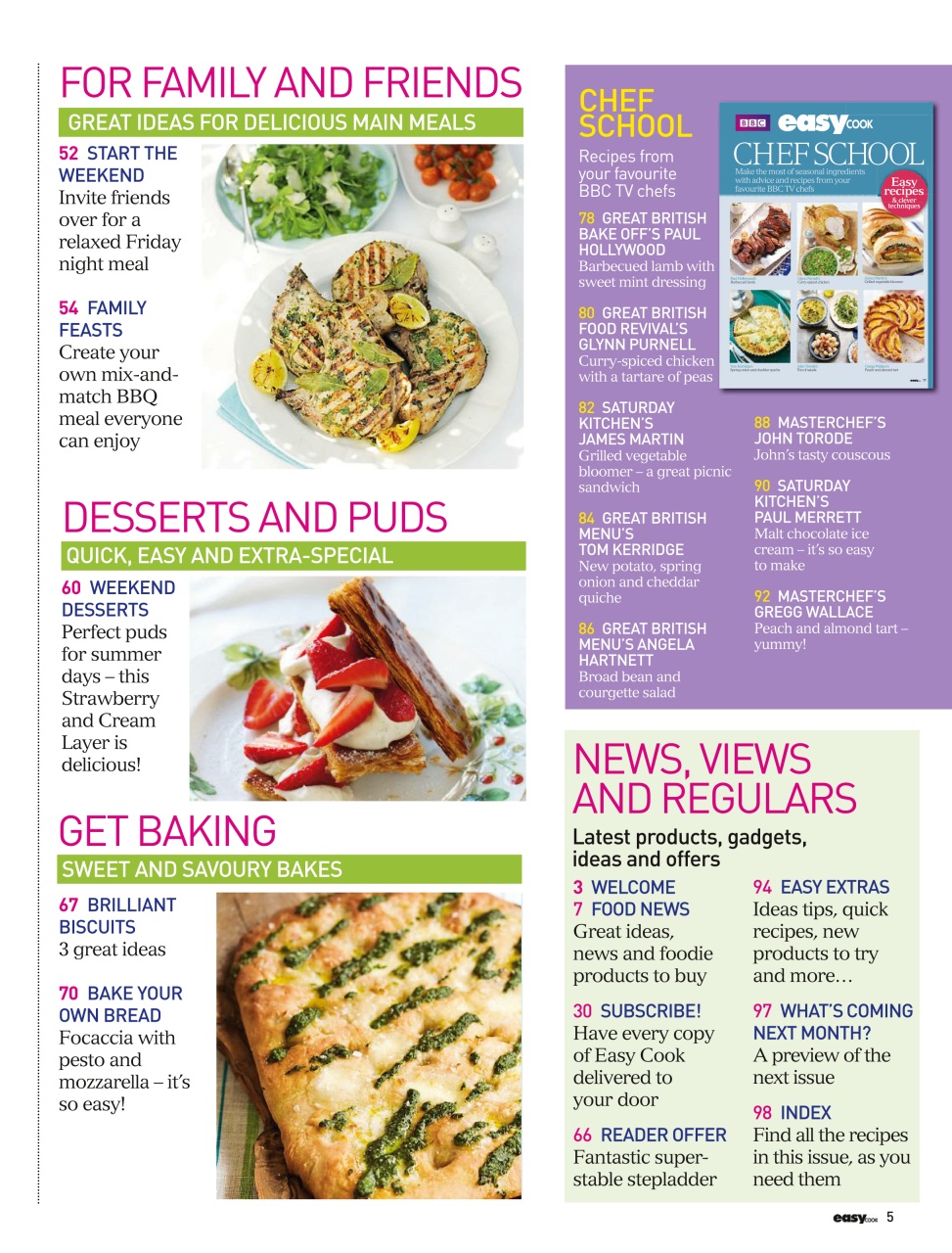 Easy Cook Magazine Preview Pages