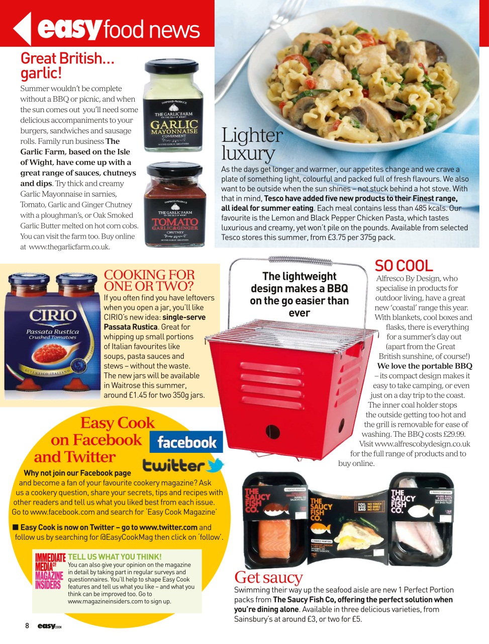 Easy Cook Magazine Preview Pages