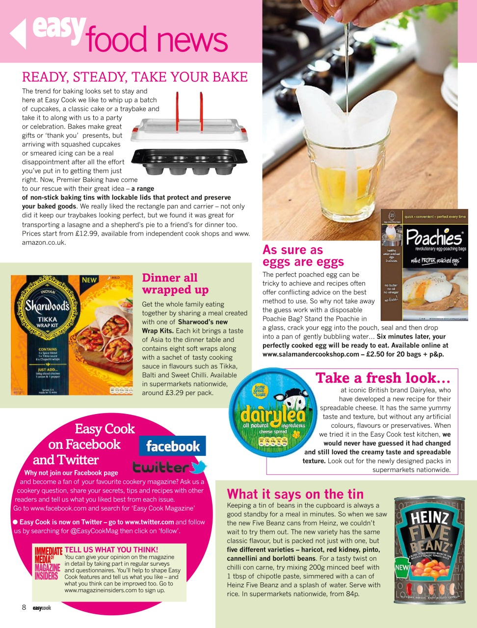 Easy Cook Magazine Preview Pages
