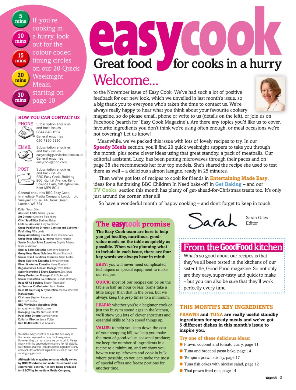 Easy Cook Magazine Preview Pages