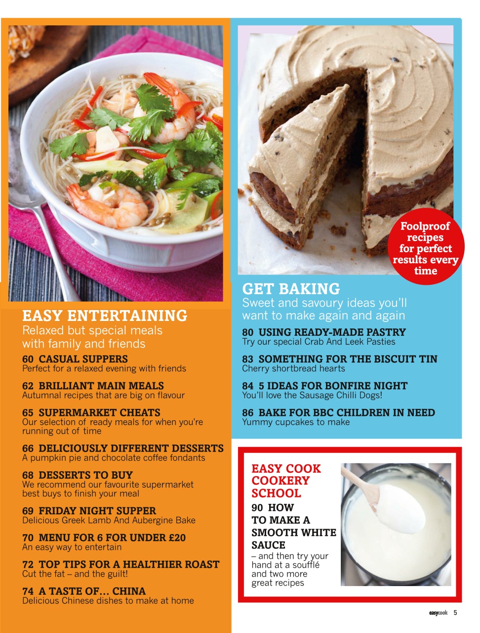 Easy Cook Magazine Preview Pages