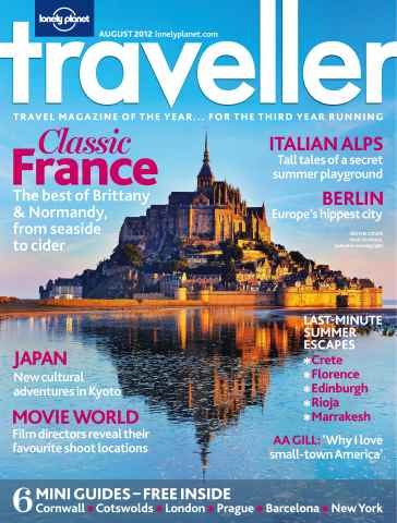 Lonely Planet issue August 2012