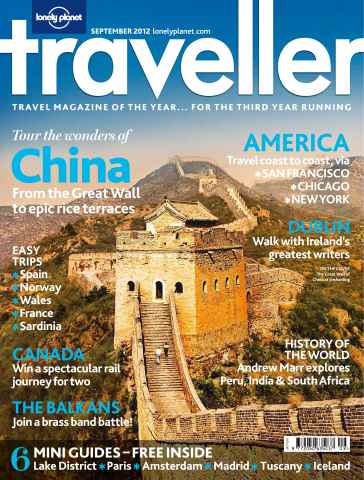 Lonely Planet issue September 2012