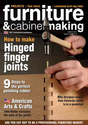 Furniture & Cabinetmaking issue March 2010