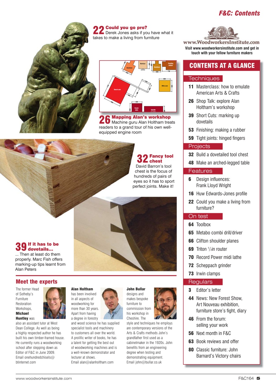 Furniture & Cabinetmaking Preview Pages