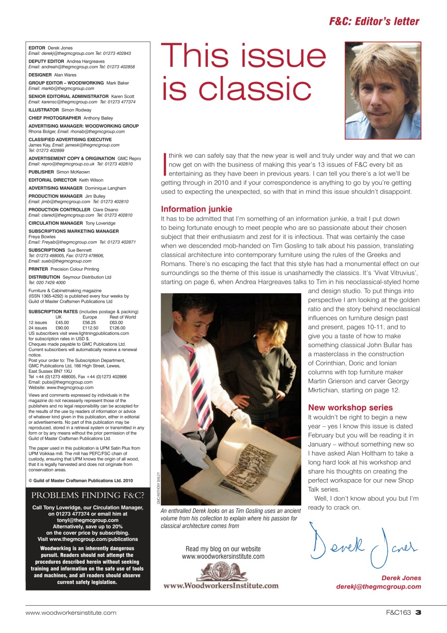 Furniture & Cabinetmaking Preview Pages