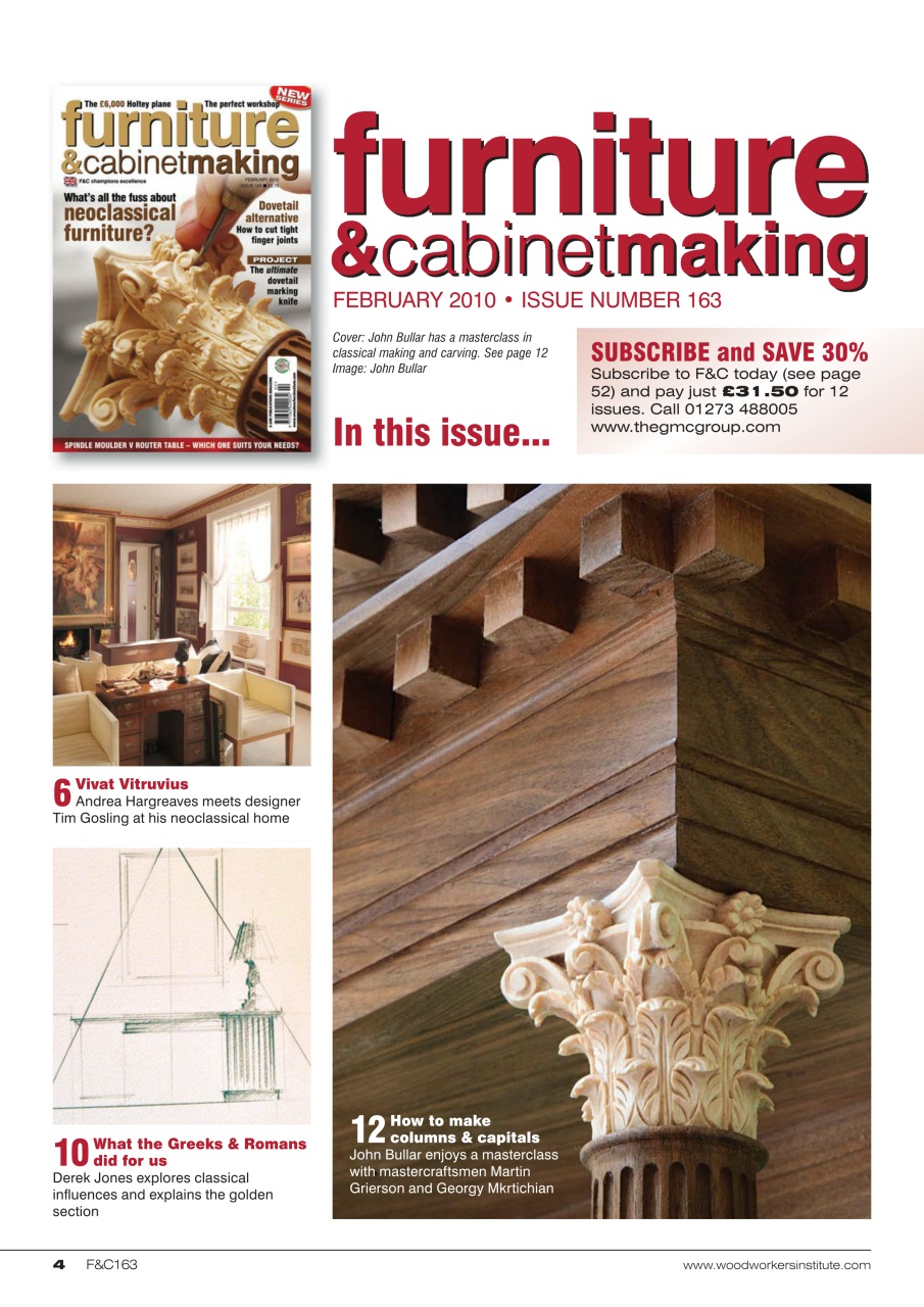 Furniture & Cabinetmaking Preview Pages