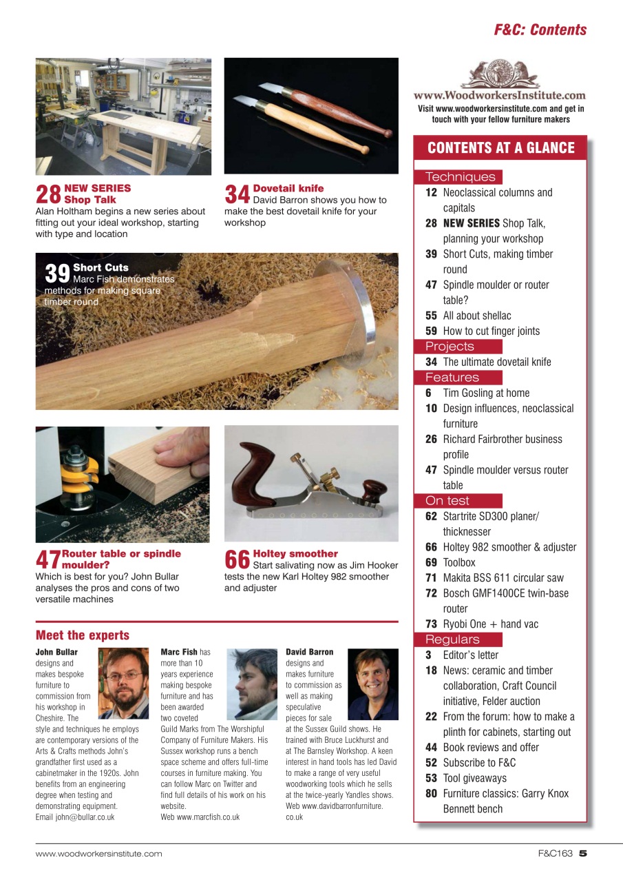 Furniture & Cabinetmaking Preview Pages