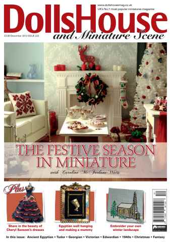 Dolls House and Miniature Scene issue DHMS Dec12 (Iss 222)