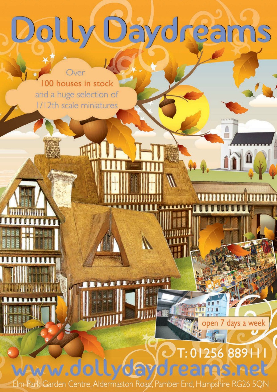 Dolls House and Miniature Scene Preview Pages