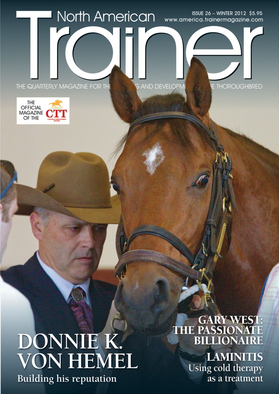 North American Trainer Magazine - horse racing Preview Pages