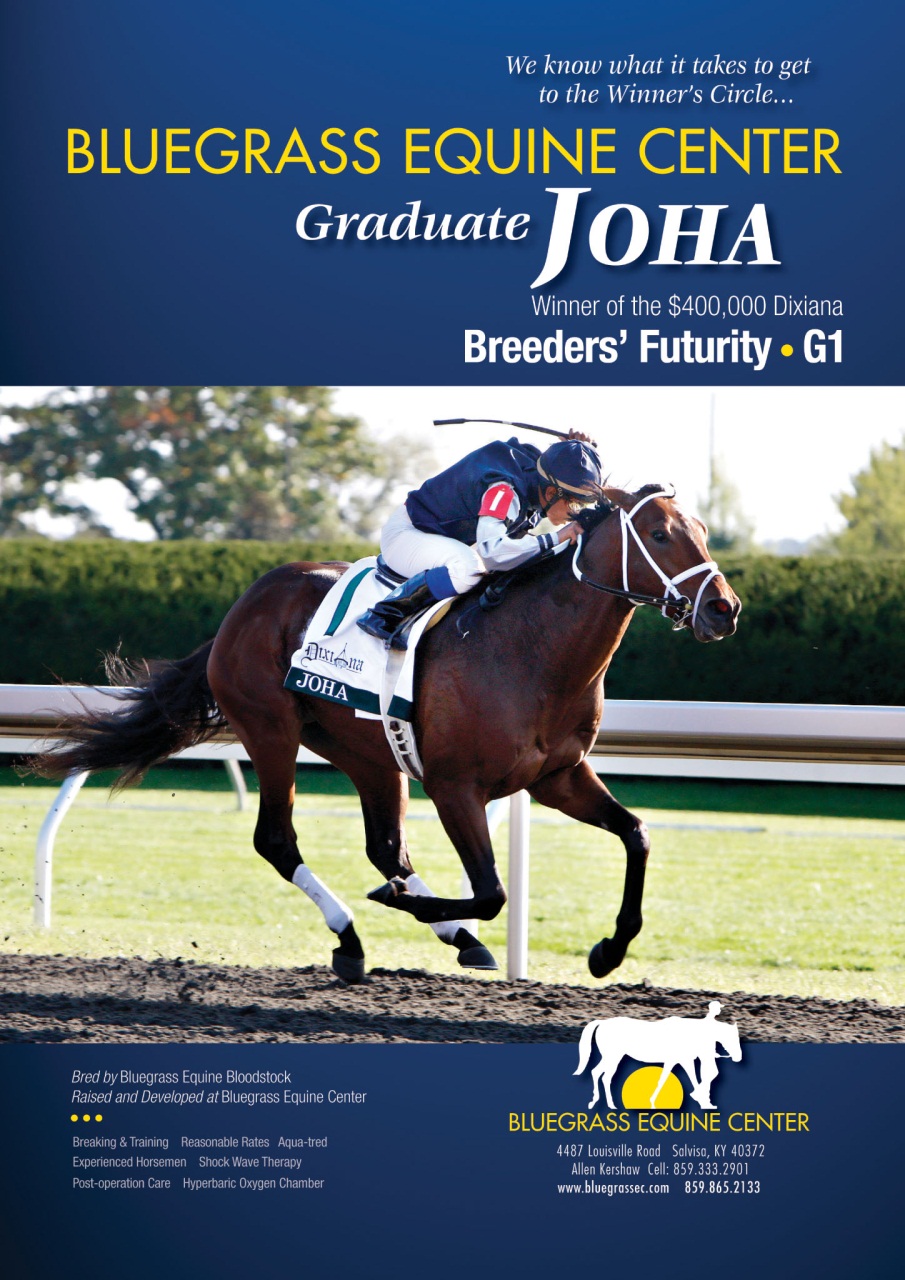 North American Trainer Magazine - horse racing Preview Pages