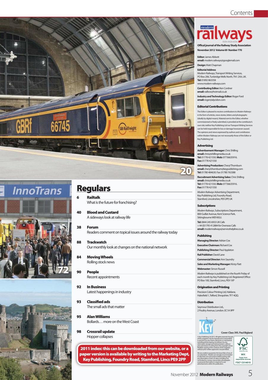 Modern Railways Preview Pages