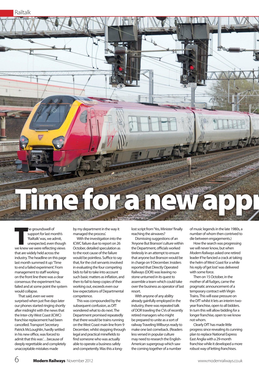 Modern Railways Preview Pages