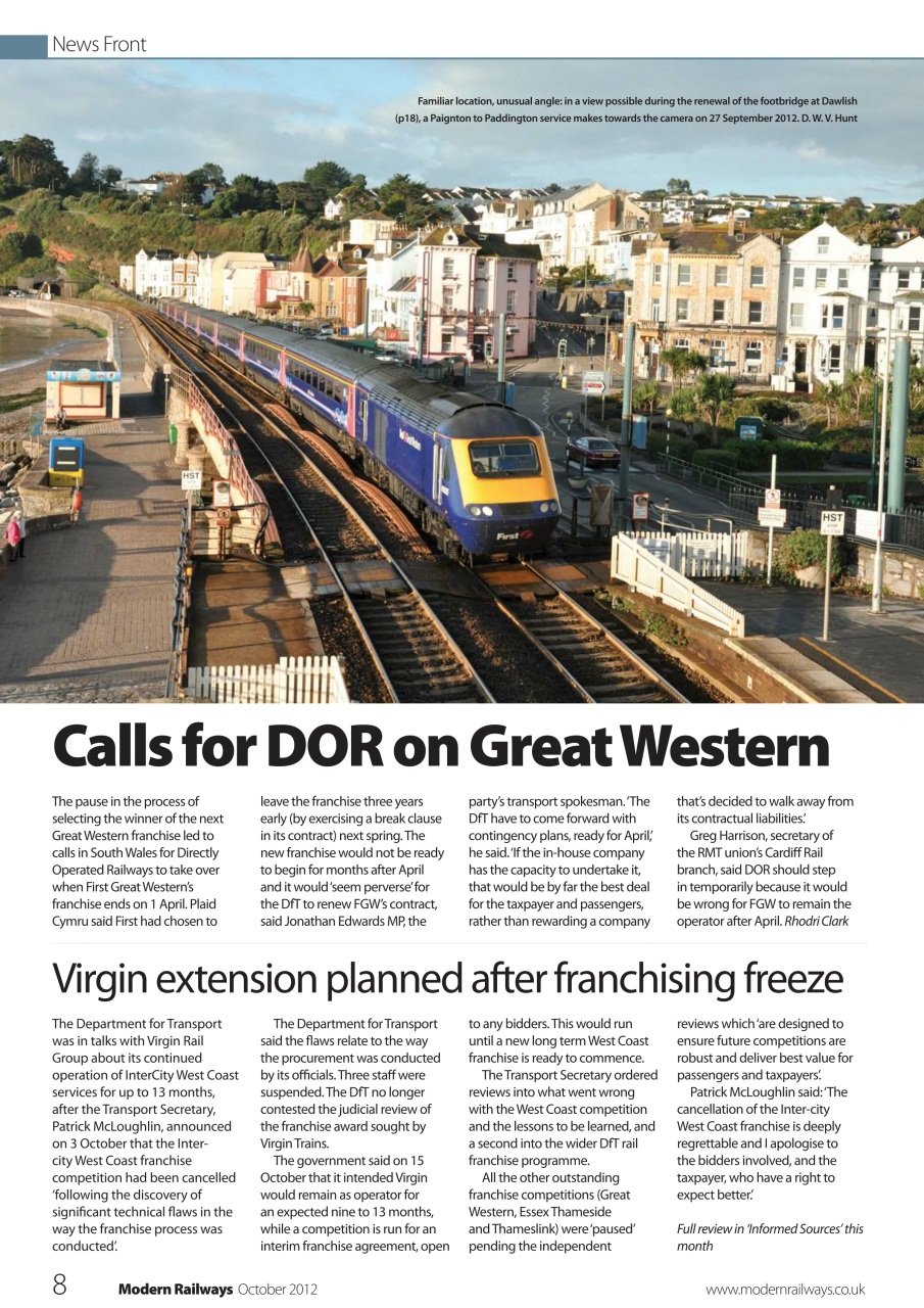 Modern Railways Preview Pages