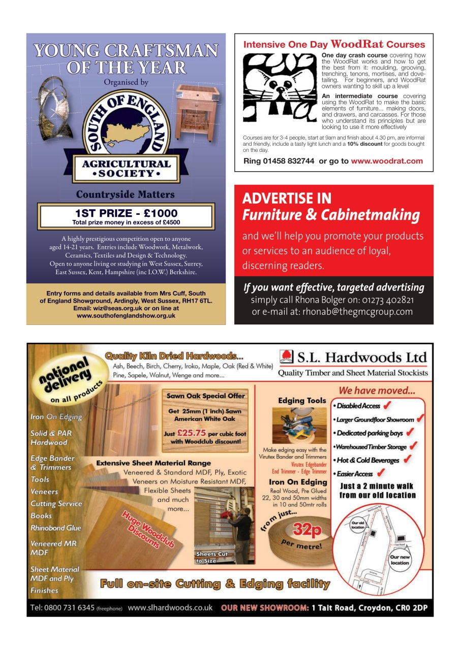 Furniture & Cabinetmaking Preview Pages