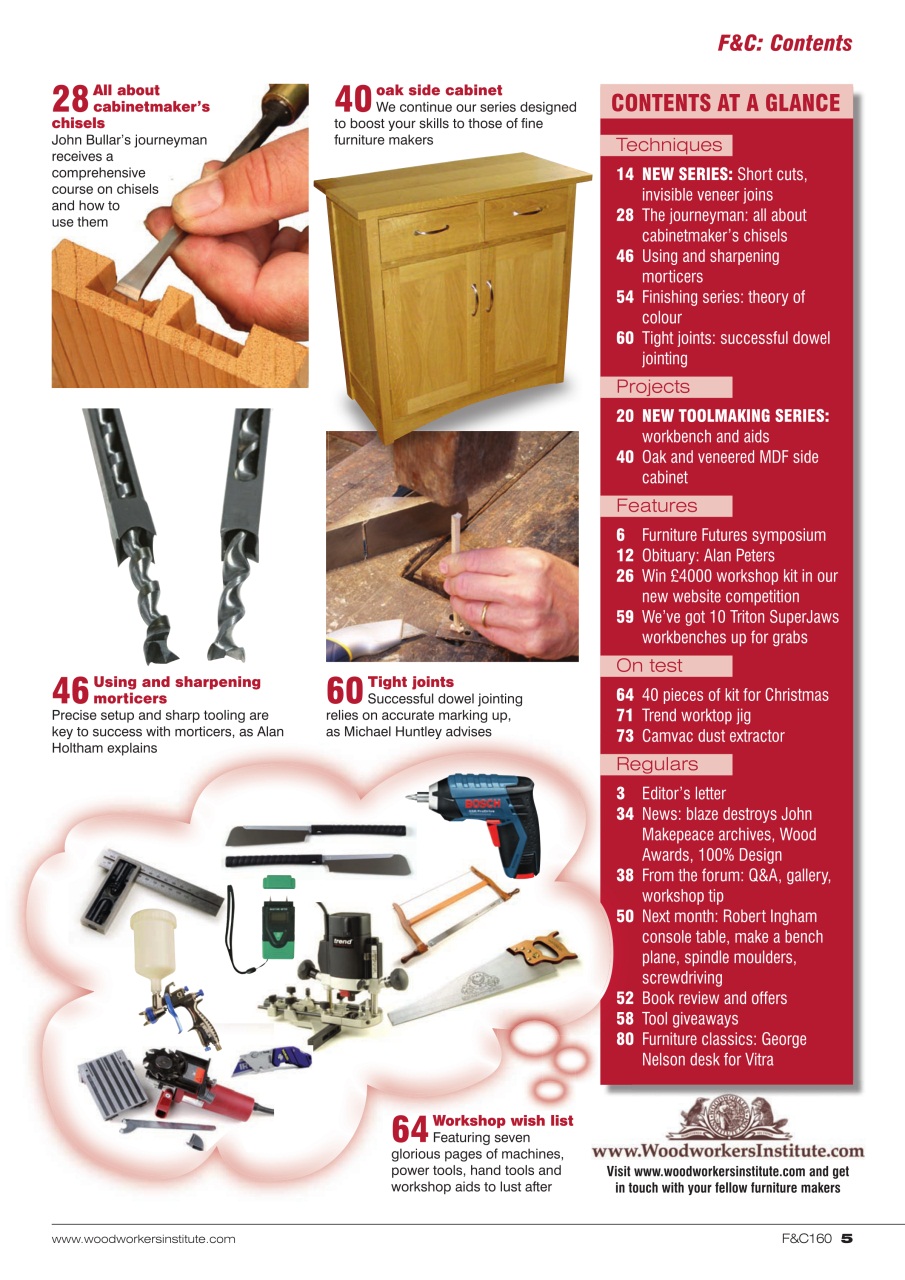 Furniture & Cabinetmaking Preview Pages
