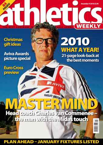 AW – Athletics Weekly Magazine issue AW Dec 9 2010