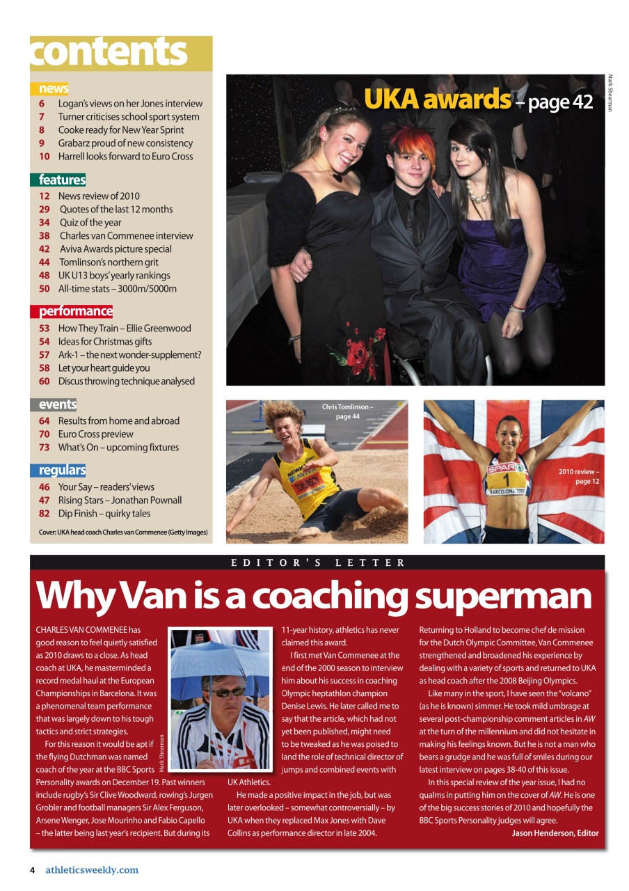 AW – Athletics Weekly Magazine Preview Pages