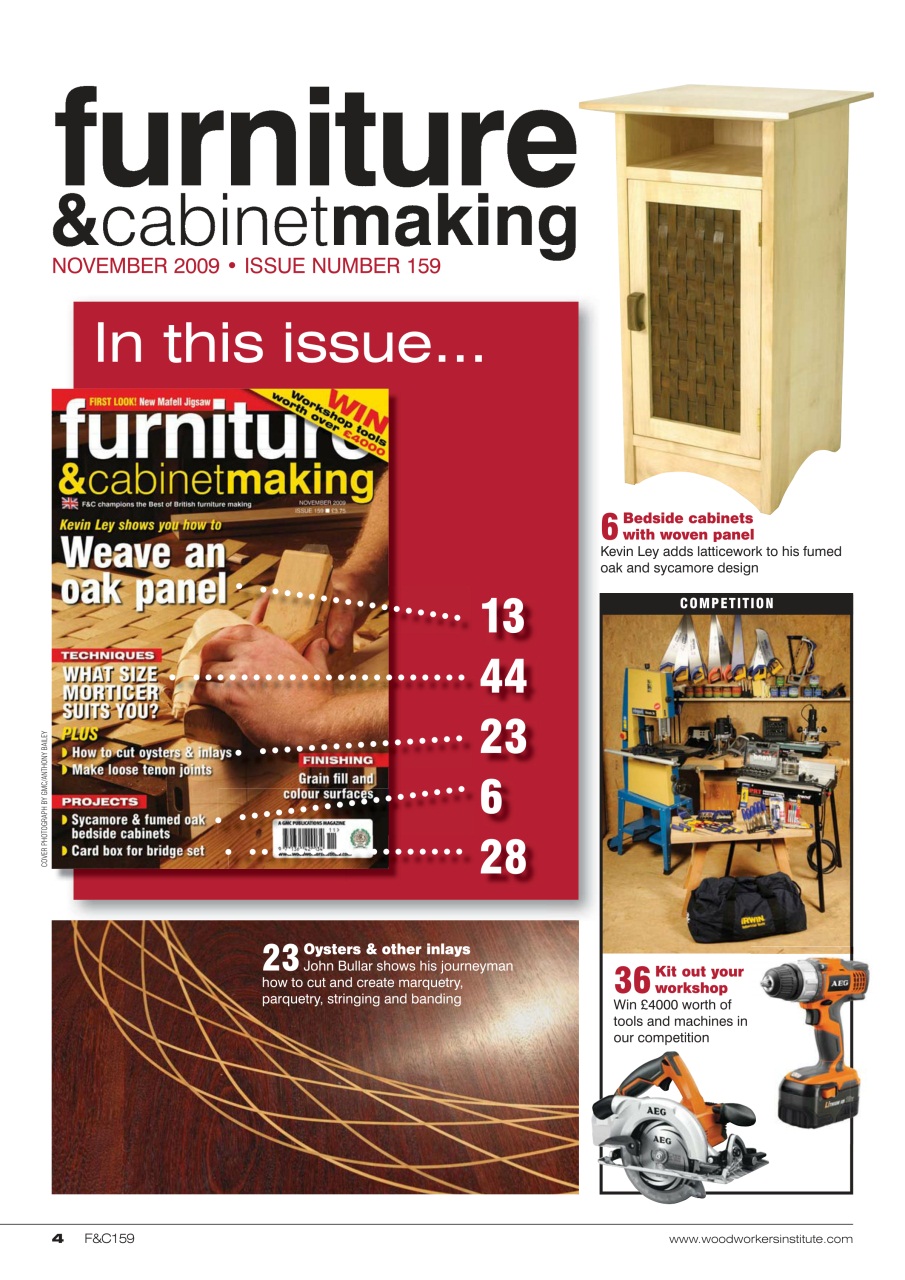 Furniture & Cabinetmaking Preview Pages