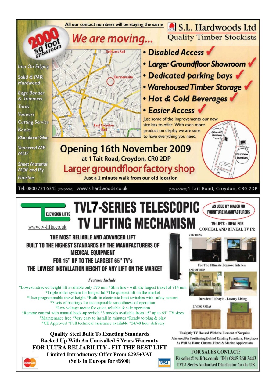 Furniture & Cabinetmaking Preview Pages