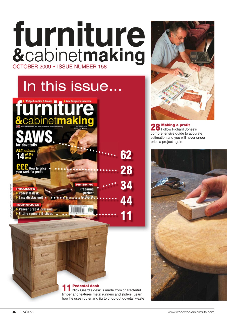Furniture & Cabinetmaking Preview Pages