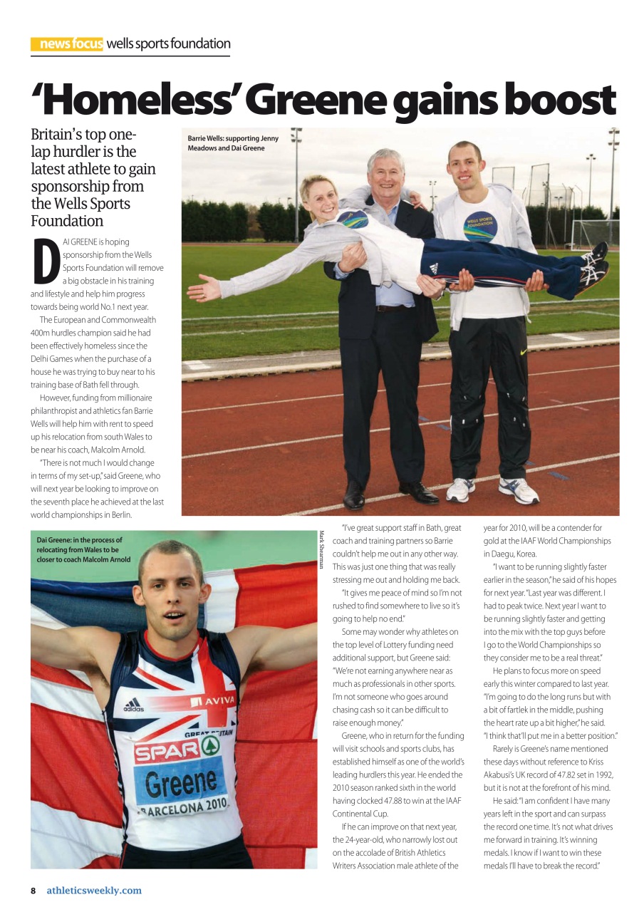 AW – Athletics Weekly Magazine Preview Pages