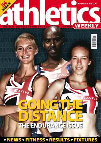 AW – Athletics Weekly Magazine issue AW Nov 25 2010