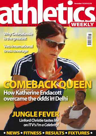 AW – Athletics Weekly Magazine issue AW Nov 18 2010