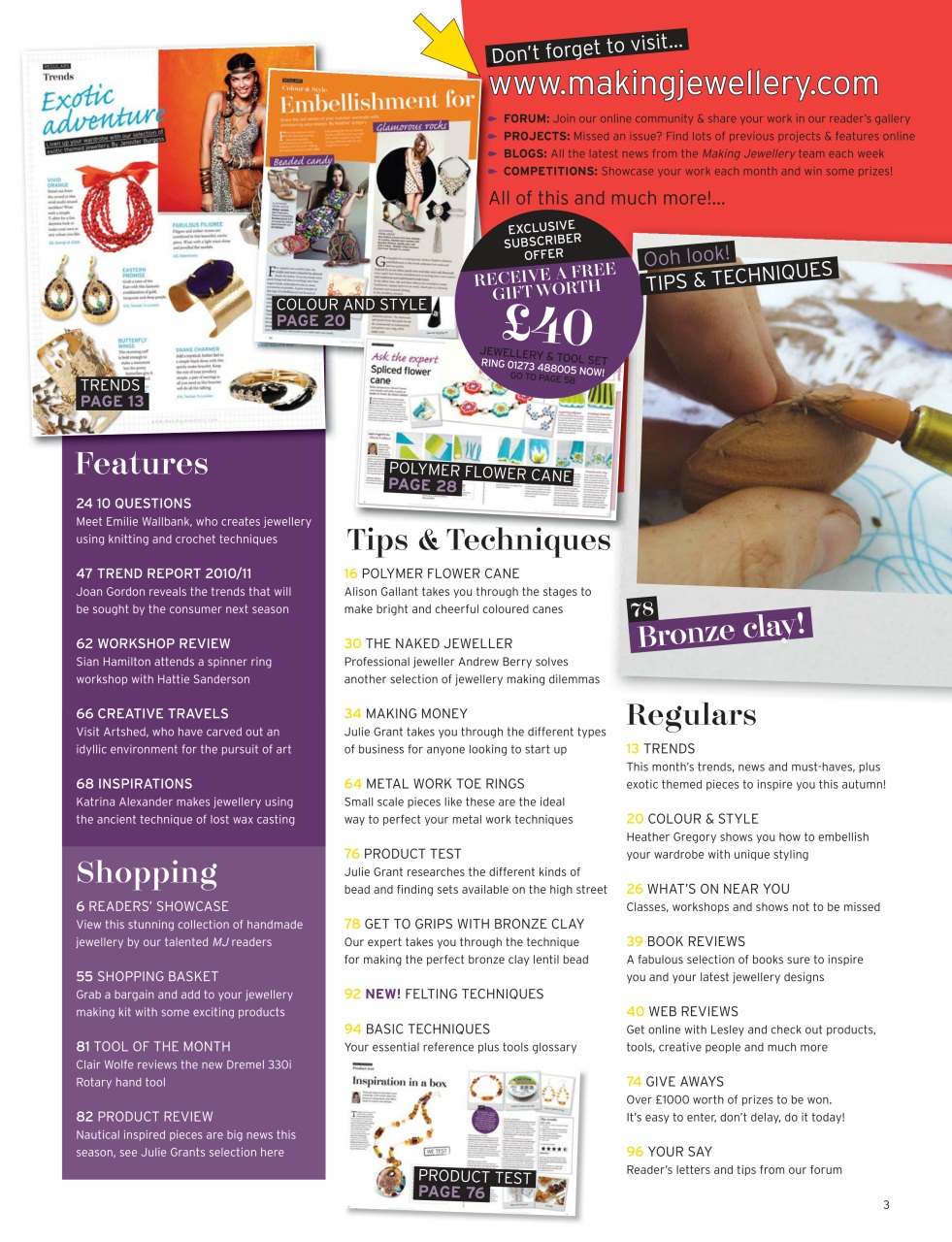 Making Jewellery Preview Pages