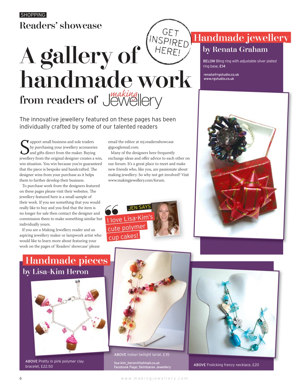 Making Jewellery Preview Pages