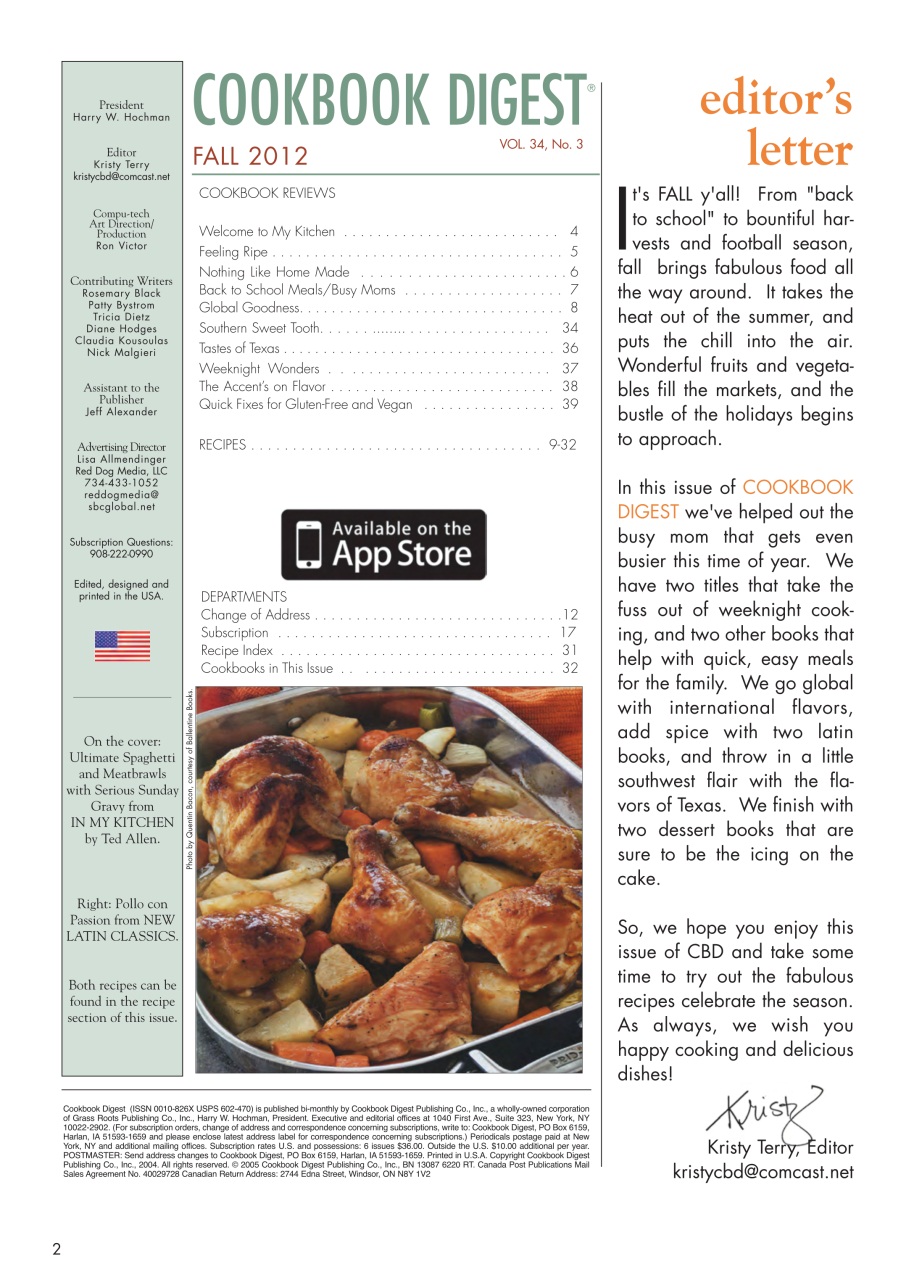 Cookbook Digest Preview Pages