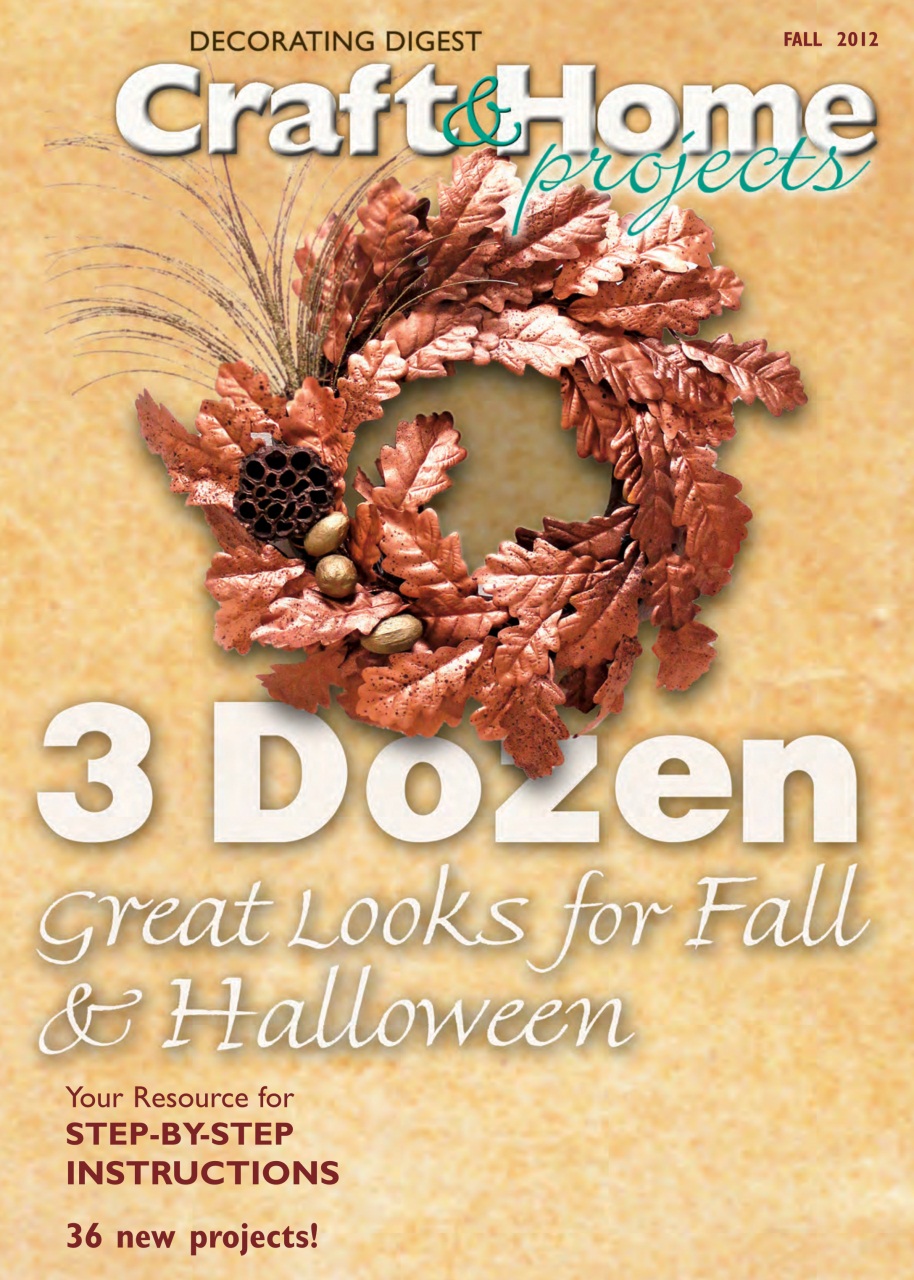 Craft & Home Projects Preview Pages