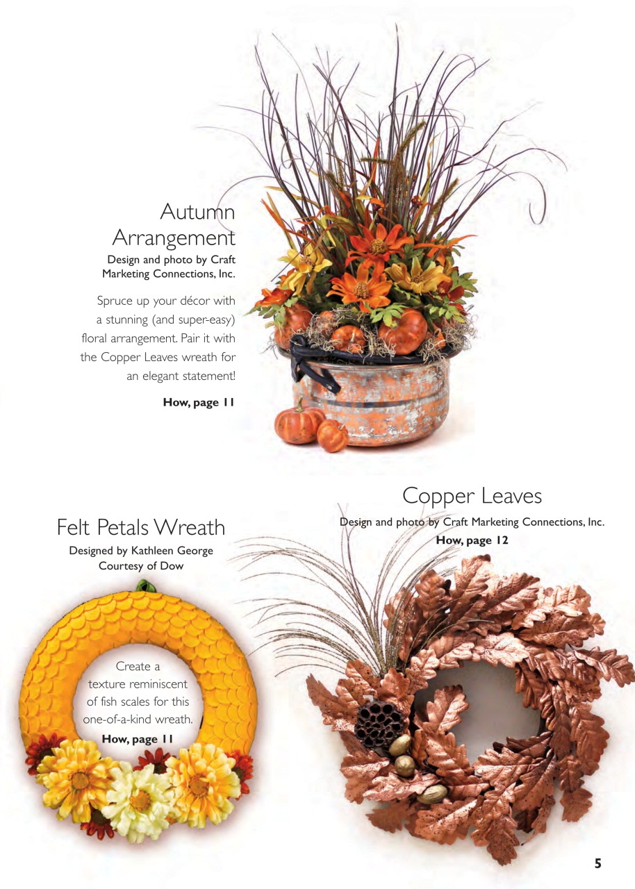 Craft & Home Projects Preview Pages