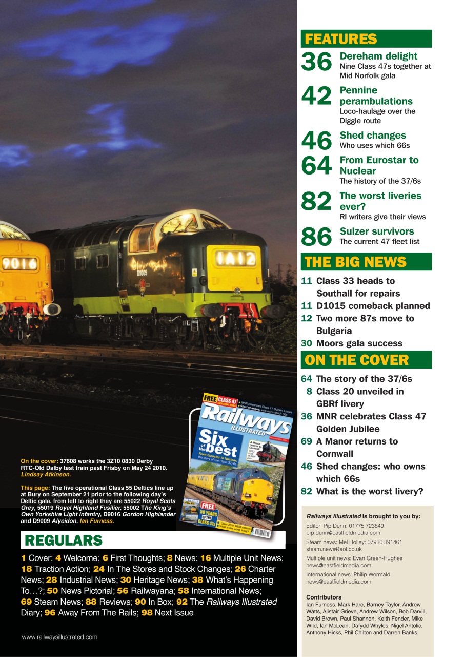 Railways Illustrated Preview Pages