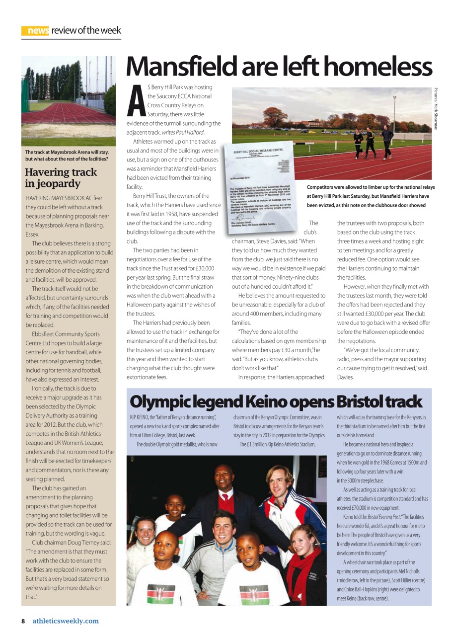 AW – Athletics Weekly Magazine Preview Pages