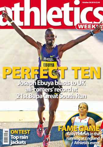 AW – Athletics Weekly Magazine issue AW October 28 2010