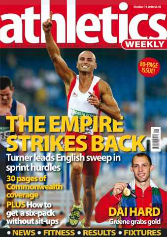 AW – Athletics Weekly Magazine issue AW October 14 2010