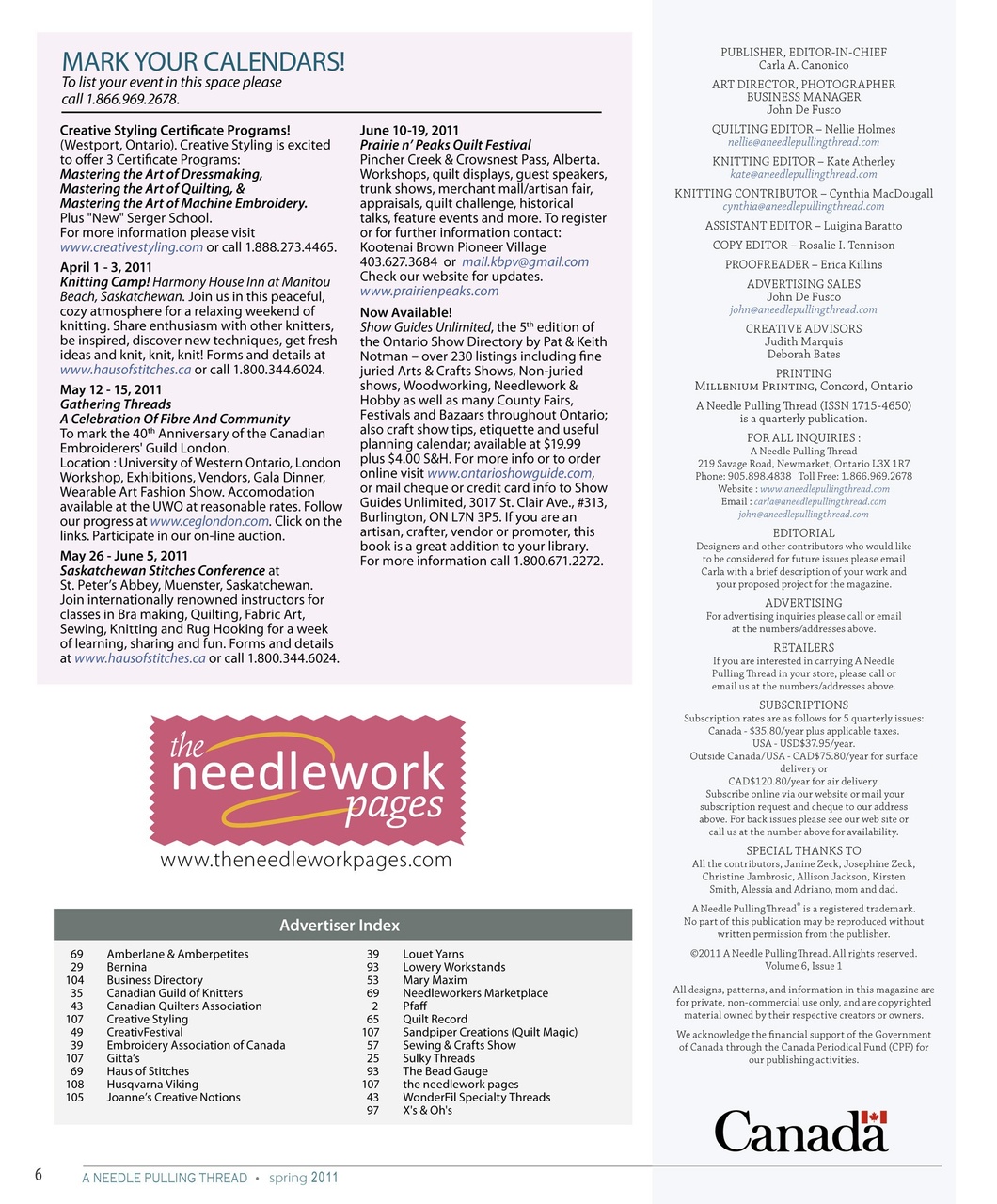 A Needle Pulling Thread Preview Pages